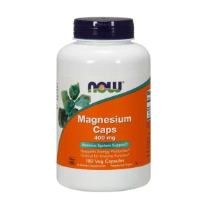 Now Foods Magnésio 400mg Cápsulas