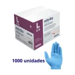 Luvas sem Pó de Nitrilo Tamanho L