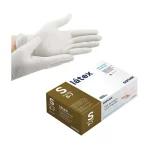 Luvas de Látex Sem Pó Tamanho S