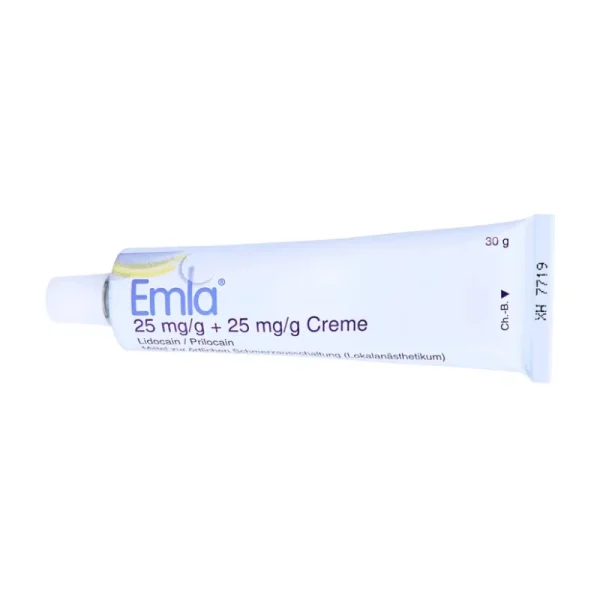 EMLA 25 mg/g + 25 mg/g Creme 5 Bisnagas de 5 g