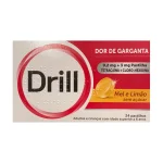 Drill Sem Açúcar 0,2/3 mg 24 Pastilhas