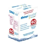 Rhinodouch Sal Junior Saquetas para Lavagem Nasal 2,5g 40 Unidades