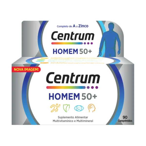 Centrum Homem 50+ Comprimidos 90 Unidades