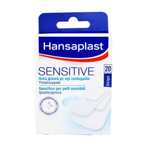 Hansaplast Sensitive Pensos Rápidos 2 Tamanhos 20 Unidades
