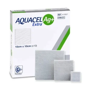 Aquacel Ag+ Extra Penso Esteril 10x10cm X10