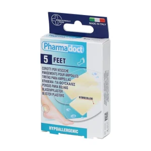 Pharmadoct Feet Penso para Bolhas 7x3.8cm 5 Unidades