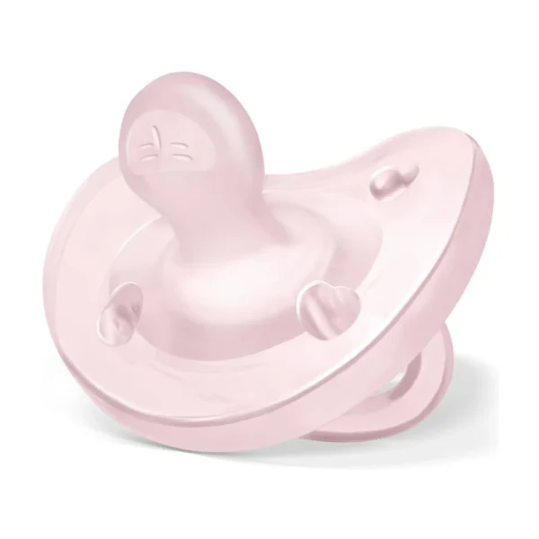 7287094 Chicco Physio Luxe Chupeta Silicone 2-6 Meses Cor de Rosa