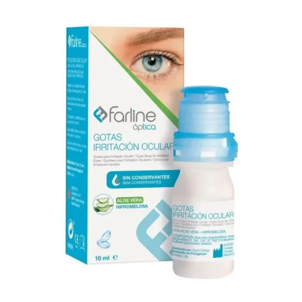 Farline Ótica Gotas para Irritação Ocular 10ml