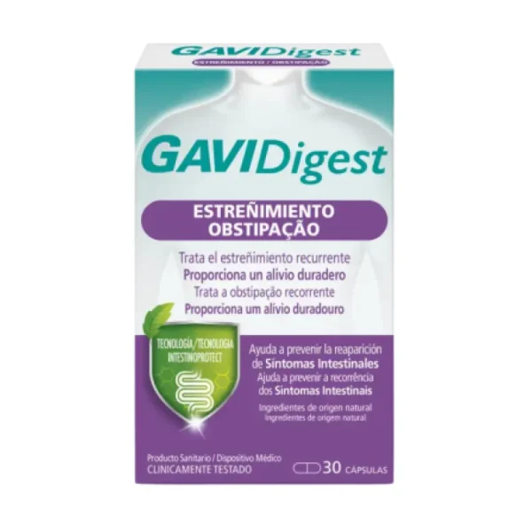GaviDigest Obstipação Cápsulas 30 Unidades