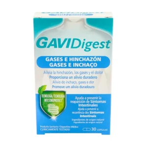 GaviDigest Gases e Inchaço Cápsulas 30 Unidades