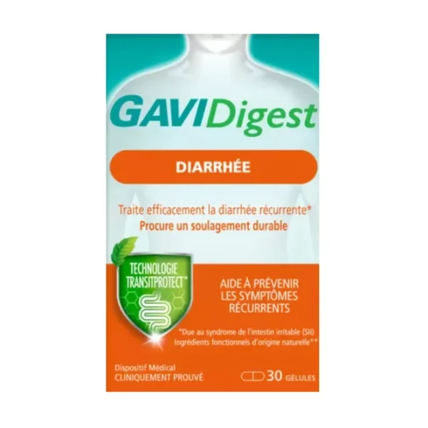 GaviDigest Diarreia Cápsulas 30 Unidades