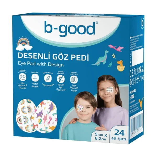 7531335 B-Good Adesivos Oculares Criança 5x6.2cm 24 Unidades