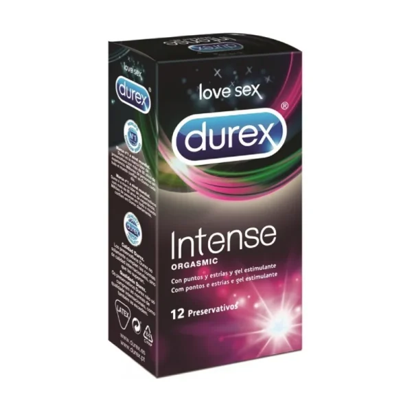 Durex Intense Orgasmic Preservativos X12